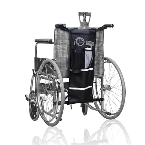 Buy SWISSELITE Oxygen Cylinder Bag Wheelchair Oxygen Tank Holder With