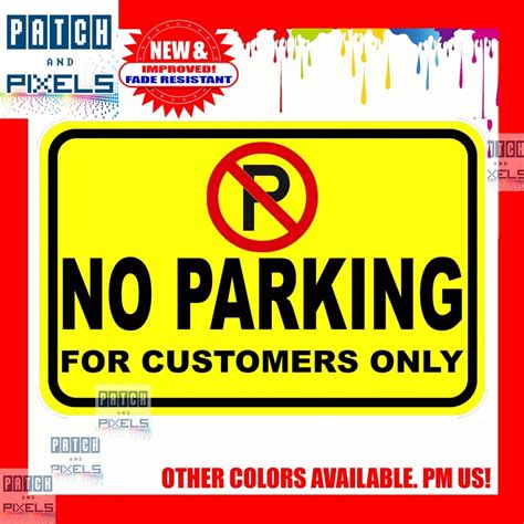 No Parking Sign Bawal Pumarada Laminated Pvc Sticker Lazada Ph