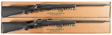 Two Remington Model 700 Etronx Bolt Action Rifles Rock Island Auction