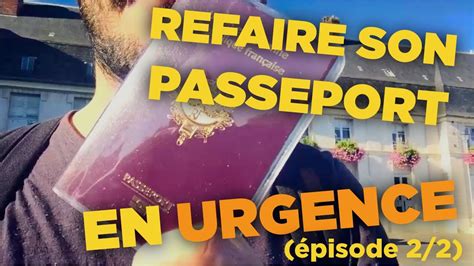 J Ai Refait Mon Passeport En 5 Jours Et Je Vous Explique Comment Faire Youtube