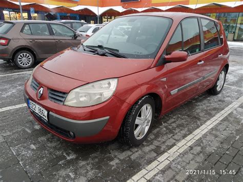 2005 Renault Scénic II J84 JM 2 generace benzín LPG