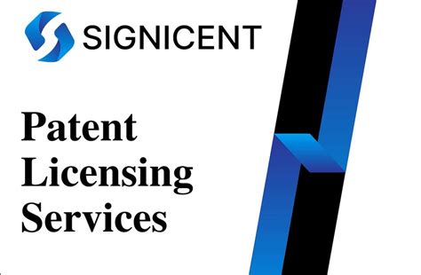 Patent Licensing Services Signicent Llp Medium