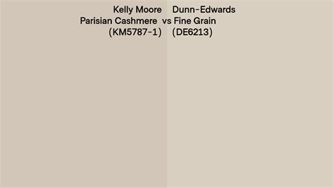 Kelly Moore Parisian Cashmere Km5787 1 Vs Dunn Edwards Fine Grain