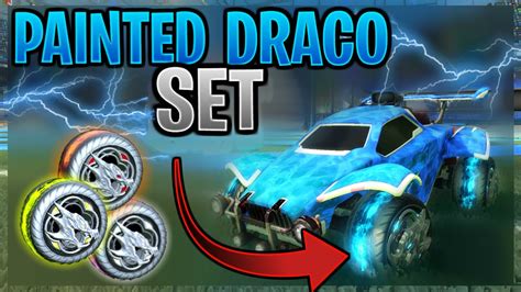 ROCKET LEAGUE PAINTED DRACO SET YouTube