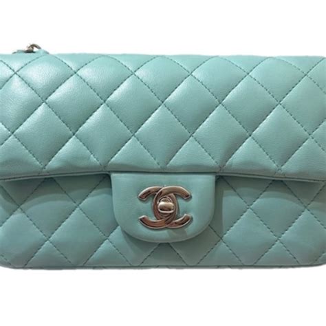 Bags Limited Edition Rare Tiffany Blue Chanel Purse Euc Poshmark