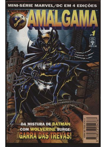 Sebo do Messias Gibi Amálgama Nº 1 Da Mistura de Batman