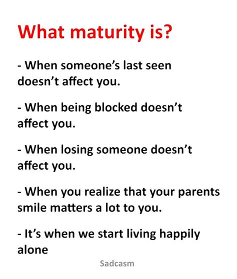 What Maturity Is Pictures Photos And Images For Facebook Tumblr