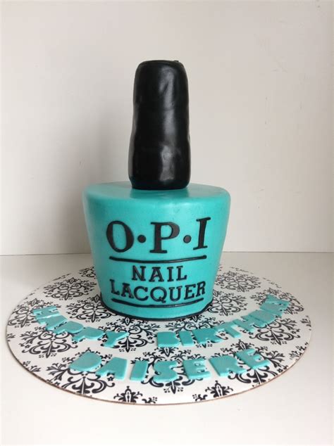 O P I Nail Polish Cake Cakecentral