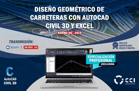 Dise O Geom Trico De Carreteras Con Autocad Civil D Y Exel Cci