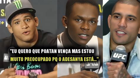 Gilbert Durinho Revela Preocupa Alex Poatan Em Luta Contra