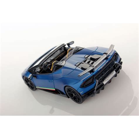 Lamborghini Huracan Performante Spyder Blu Aegeus Matt Looksmart Ls481a