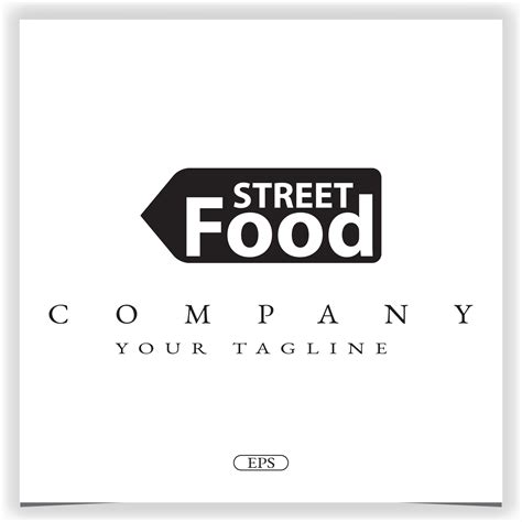 Street food logo premium elegant template vector eps 10 11117074 Vector ...