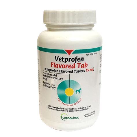 Vetprofen Flavored Tabs 75 Mg 60ct