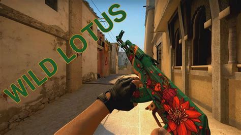 Cs Go Ak 47 Wild Lotus Gameplay Youtube