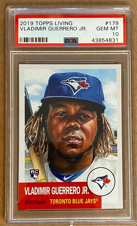 2019 TOPPS LIVING VLADIMIR GUERRERO JR 179 PSA 10 EBay