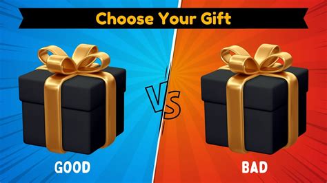 Choose Your Giftnew Year Gift Boxelige Tu Regalogood Or Bad Youtube