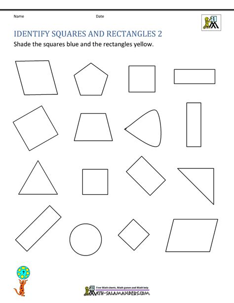 33 Kindergarten Geometry Worksheet