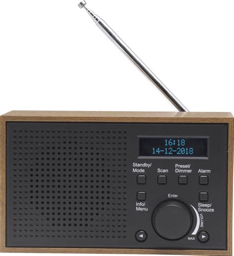 Denver DAB Radio Retro Radio Met FM En DAB LCD Scherm DAB46