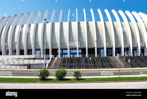 The arena of the stadium of the football team Dinamo Zagreb, in Zagreb, Croatia Stock Photo - Alamy