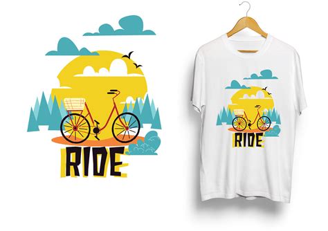 Ride Vector T Shirt Design Sudiptta Kumar Mondal Flickr