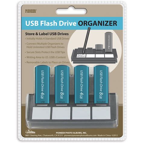 Pioneer Photo Albums Usb Flash Drive Organizer Usb 4 Bandh Photo