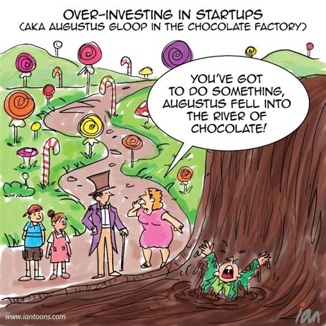 Cartoon Augustus Gloop Fintech Futures Fintech News