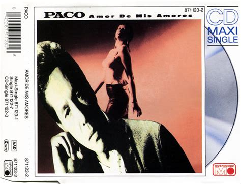 Paco Amor De Mis Amores 1988 Cd Discogs