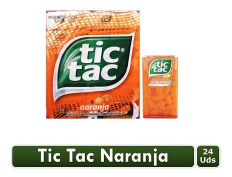 Tic Tac Naranja X Unidades Mercadolibre