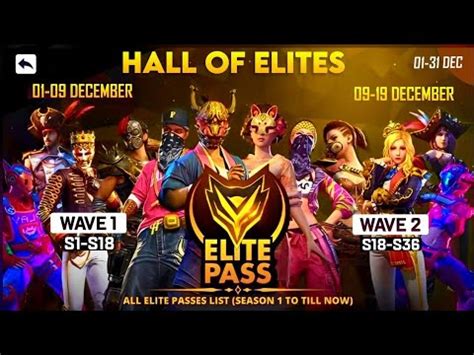 All Old Elite Pass Items In Free Fire Free Fire Football Event Free