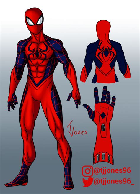 Spider Man Redesign Layout By Tjjones96 On Deviantart