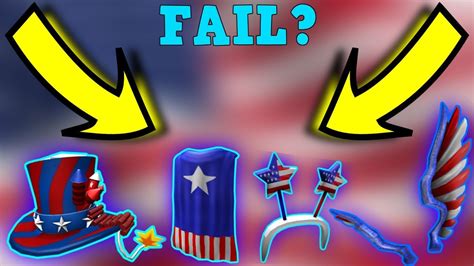 Roblox 4th Of July Sale Win Or Fail Epic Items Youtube