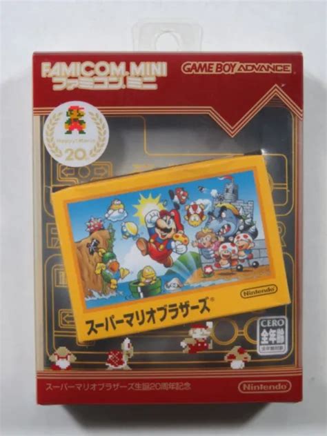 Famicom Mini Series Vol Super Mario Bros Nintendo Gameboy Advance