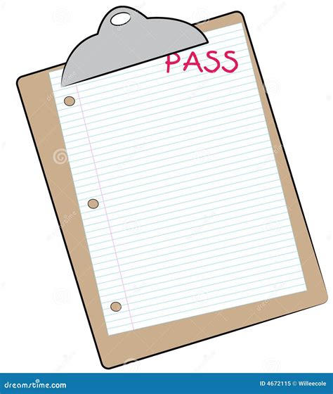 Clipart Pass The Paper