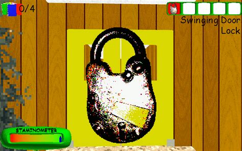 Swinging Door Lock Baldis Basics Wiki Fandom