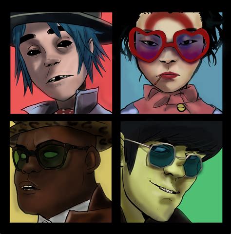 Gorillaz' Humanz cover Redraw by dorovalley on DeviantArt