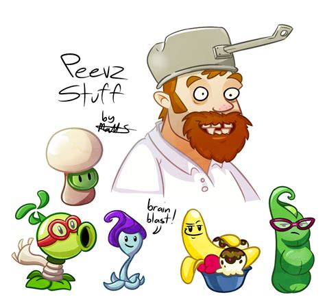 Pvz Plants Doodle Dump By Lwb The Fluffymystic On Deviantart