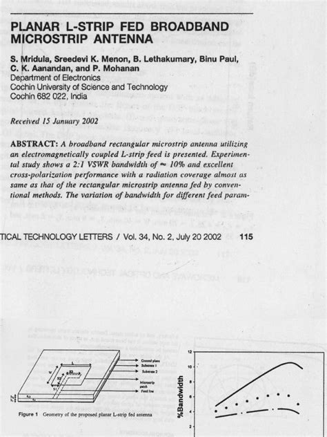 PDF Planar L Strip Fed Broadband Micro Strip Antenna DOKUMEN TIPS