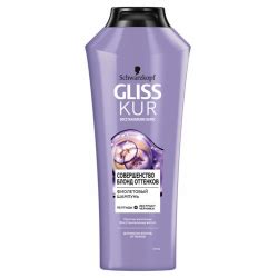 Отзыв о Фиолетовый шампунь Gliss Kur "Совершенство блонд оттенков ...