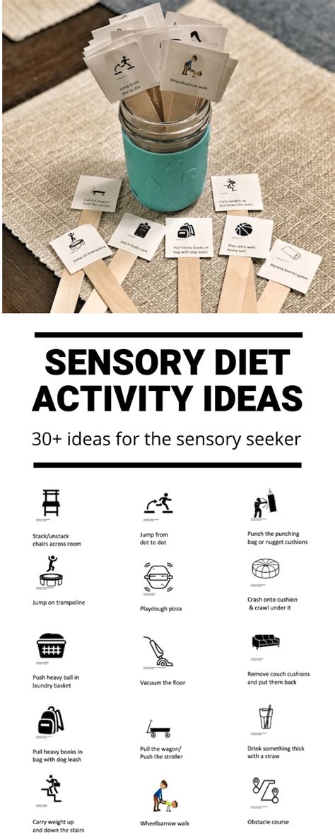 Sensory Diet Ideas for Sensory Seekers