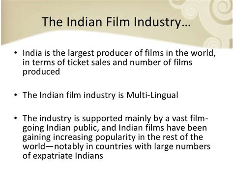 Indian Film Industry