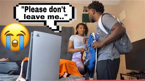 Break Up Prank On Girlfriend Emotional Youtube