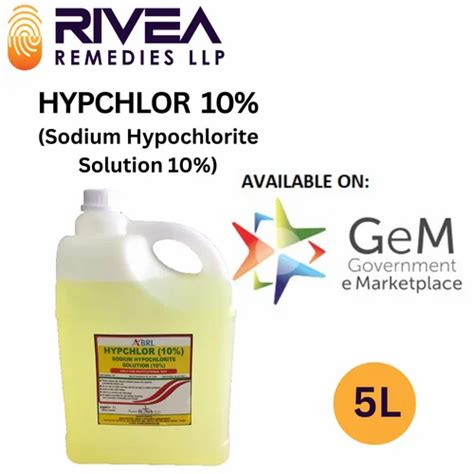 Hypchlor Sodium Hypochlorite Solution At Rs Litre Naocl