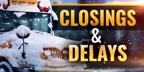 West Virginia School Closings & Delays - Monday, January 13, 2025