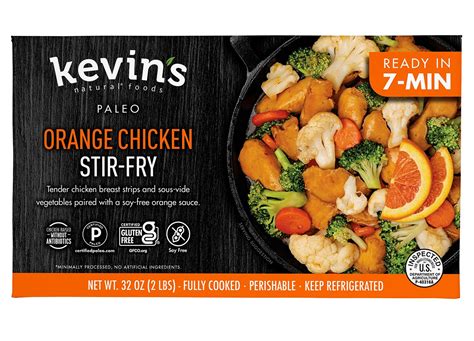 Orange Chicken Stir Fry Kevins Natural Foods