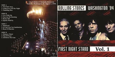 Rolling Stones First Night Stand Crimson Records