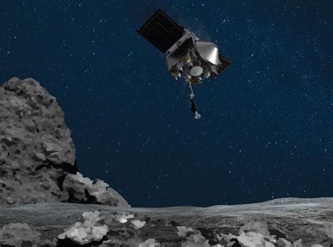 Osiris Rex Faz Manobra Hist Rica Ao Coletar Amostras Do Aster Ide Bennu