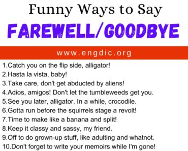 30 Funny Ways To Say Youre Wrong EngDic