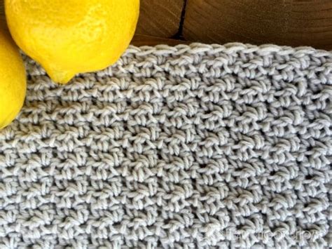 How to Crochet the Lemon Peel Stitch