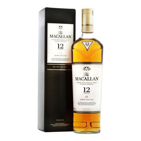 Macallan 12 Year Old Sherry Oak Whisky From The Whisky World UK