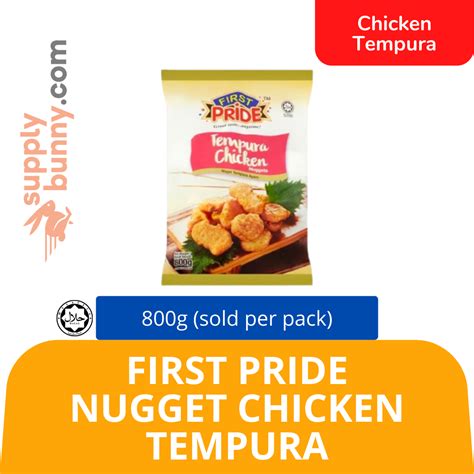 First Pride Nugget Ayam Tempura 800g Sold Per Pack — Horeca Suppliers Supplybunny